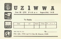 UZ1WWA QSL card